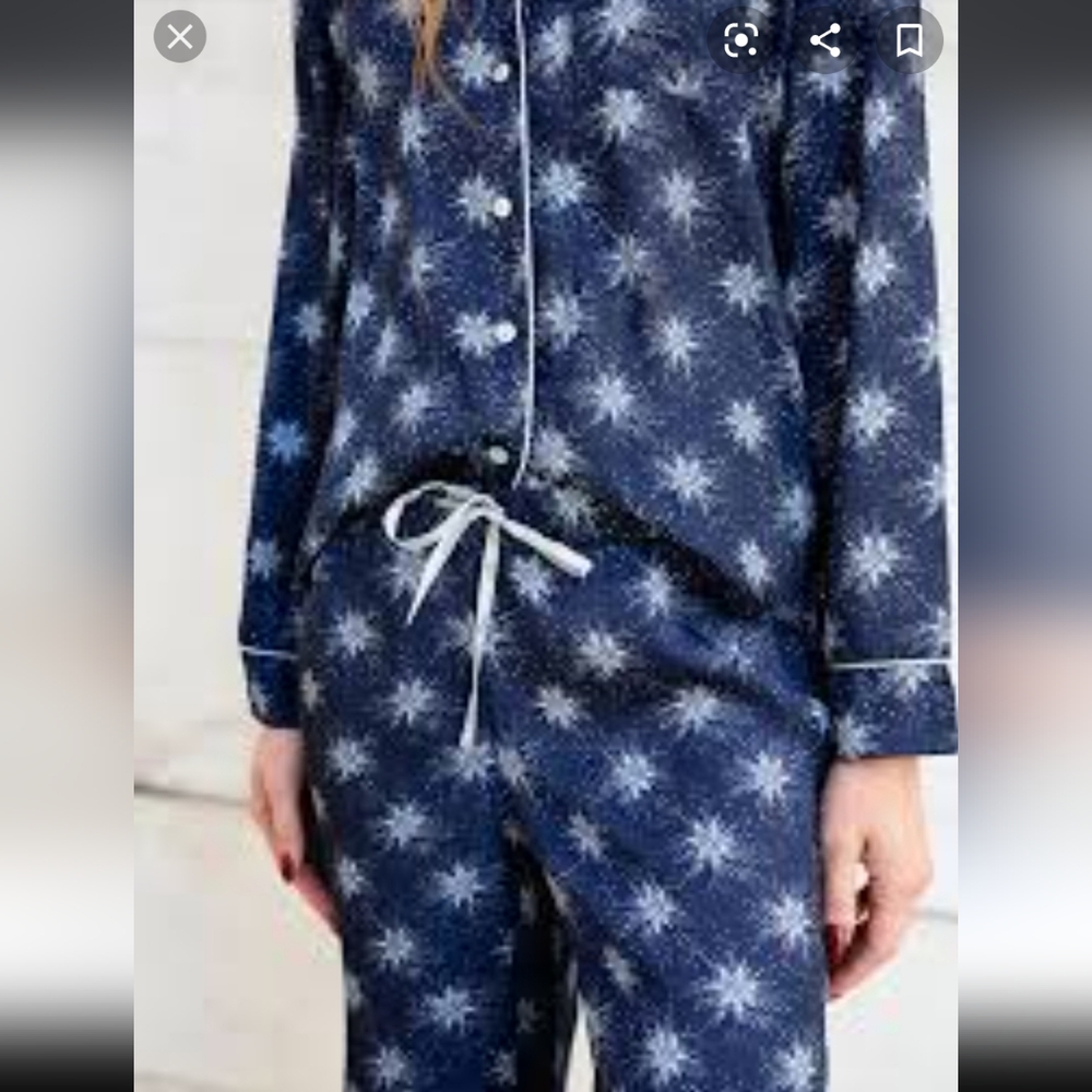 Joyfolie Jordan pajama set in shooting star in a size Large. - Picture 10 of 11